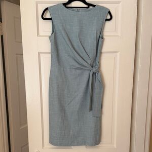 Ann Taylor Blue Knot Midi Dress